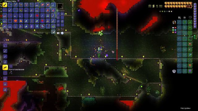 Сделал арену и ждёт мимиков 😑 - Terraria - Хардкорный Мастер 5.💀 (91Х)
