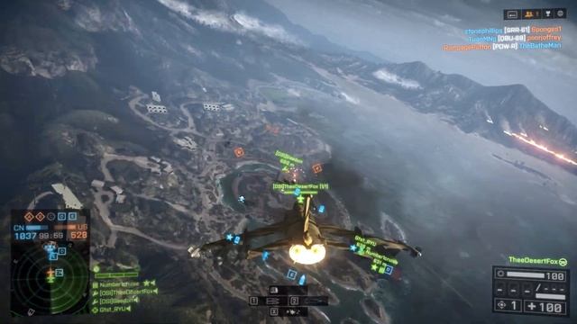 BattleField 4: Air Fox (Attack Jet Game Play) смотреть онлайн
