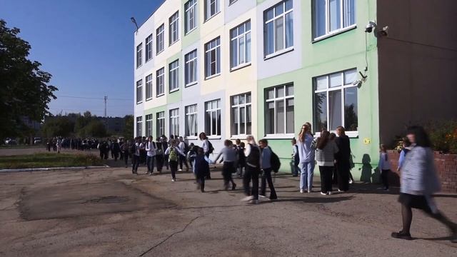 2023 09 23 Учения по пожарной тревоге в школе №5 смотреть онлайн