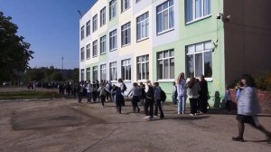 2023 09 23 Учения по пожарной тревоге в школе №5