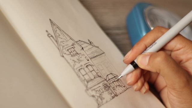 Wasting Time on Social Media and Drawing Houses · REALTIME · 1-Hour in My Sketchbook · SKTCH1HR #7 смотреть онлайн
