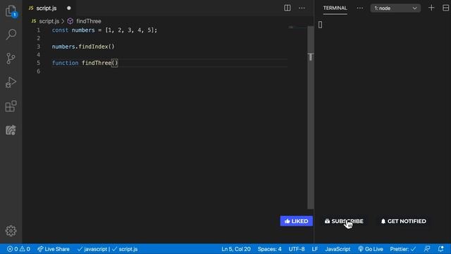 findIndex Array Method | JavaScript Tutorial смотреть онлайн