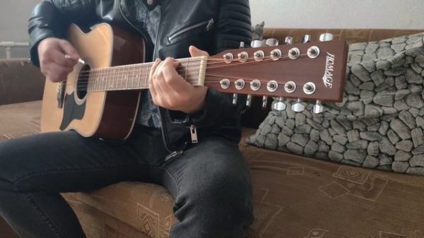 The Cranberries - Zombie. Звучание 12-и струнной гитары.