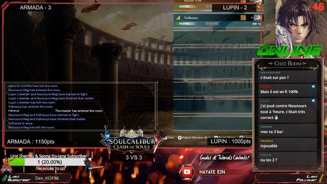 Clash of Souls #0 Beta : Armada Vs Lupins (Team Battles) смотреть онлайн