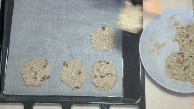 Как Приготовить Низкокалорийное Овсяное Печенье Дома из Овсяных хлопьев и банана. ПП постная выпечк смотреть онлайн