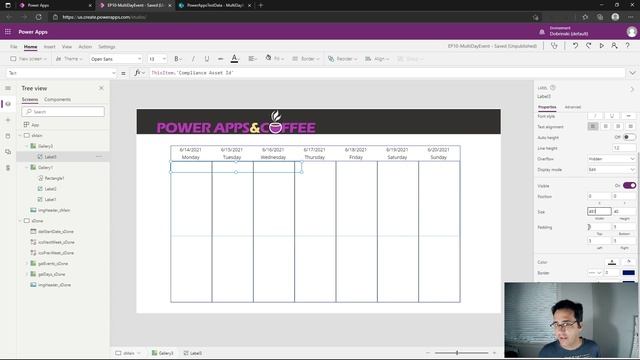 Multi-day, Spanning Event Calendar смотреть онлайн