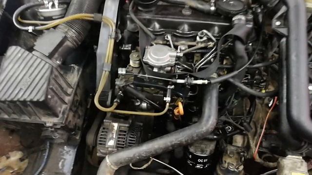 Запуск 1.9 TDI AFN на механическом ТНВД. часть 2 смотреть онлайн