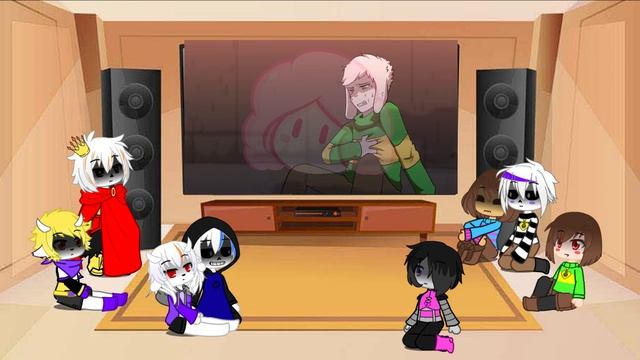 Altertale reacts to Chara and Asriel vs HATE | Glitchtale EP9 "Hope" Fight scenes смотреть онлайн