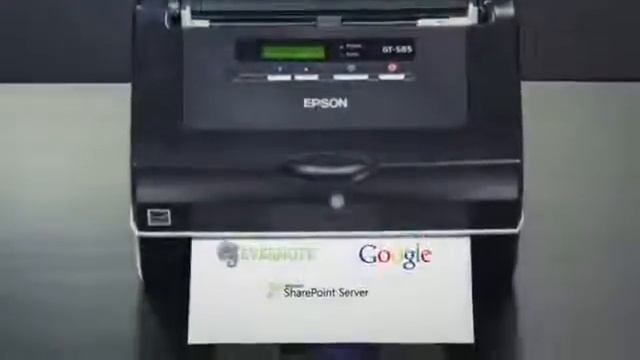 Scanner Epson GT-S55 смотреть онлайн