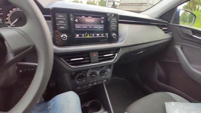 Как едет Skoda Rapid II. 2020г. 1.6б, 90л.с. смотреть онлайн