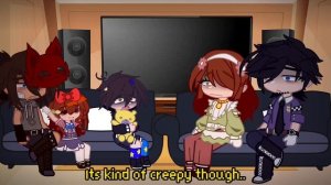 Past Aftons react to their future || Evan/C.C Afton || PT. 2||