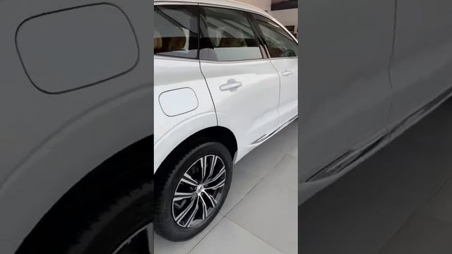 VOLVO XC60 White Color With Amber Interior