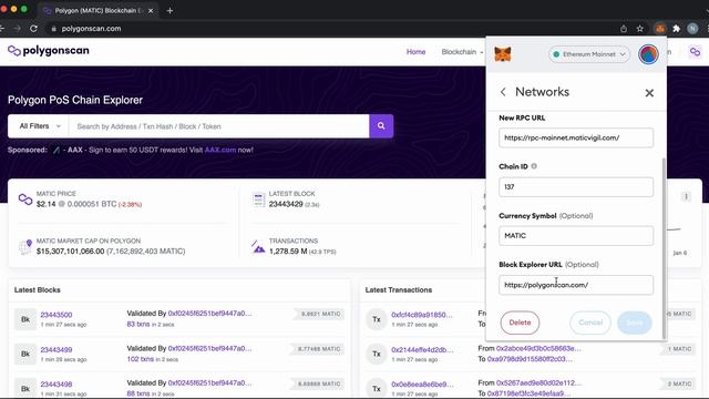 How to change RPC Metamask Polygon MATIC смотреть онлайн