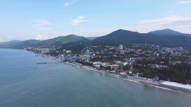 Лазаревское просыпается! Утро, далекий полет! Август 2021.?ЛАЗАРЕВСКОЕ СЕГОДНЯ?СОЧИ. смотреть онлайн