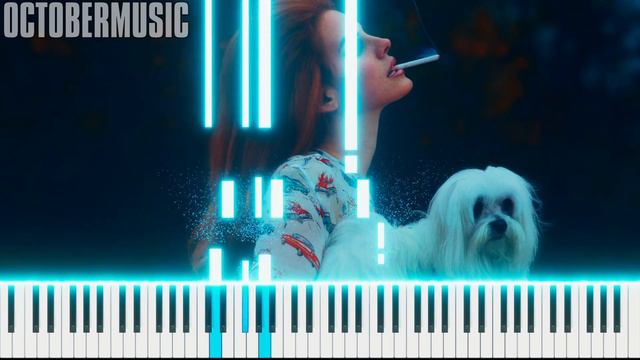 Lana Del Rey - Say Yes To Heaven | HARD Piano Tutorial by OCTOBER смотреть онлайн