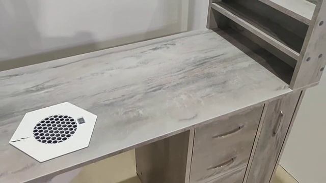 Маникюрный стол МС-125. ЛДСП Lamarty, цвет "Клио" смотреть онлайн