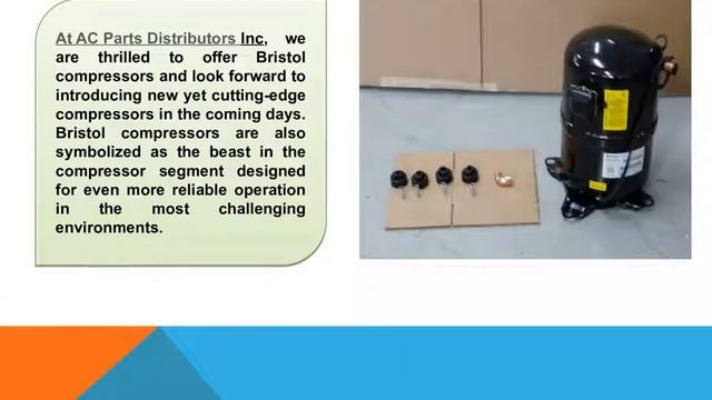 Ac Parts Distributors provides Best Bristol Compressor Online смотреть онлайн