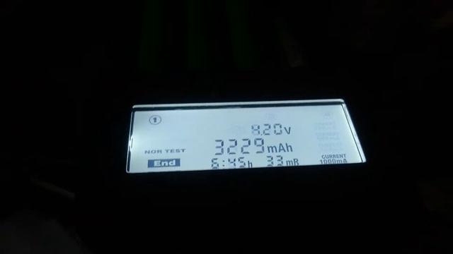 Результаты тестирования LG INR18650MJI ЛИТИЙ ИОННЫХ аккумуляторов