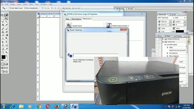How To Fix Blank Page Print On Epson L3210 L3215 L3250 L351 And Other