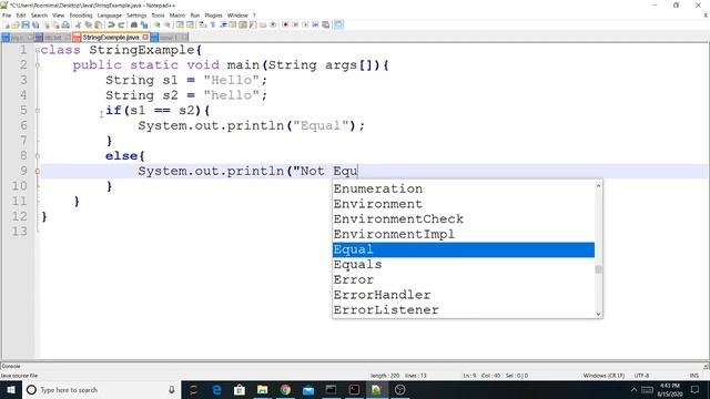 Lecture 07 - Strings Handling and StringBuffer смотреть онлайн