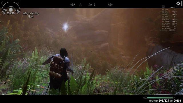Vanilla hair with physics | Skyrim AE смотреть онлайн