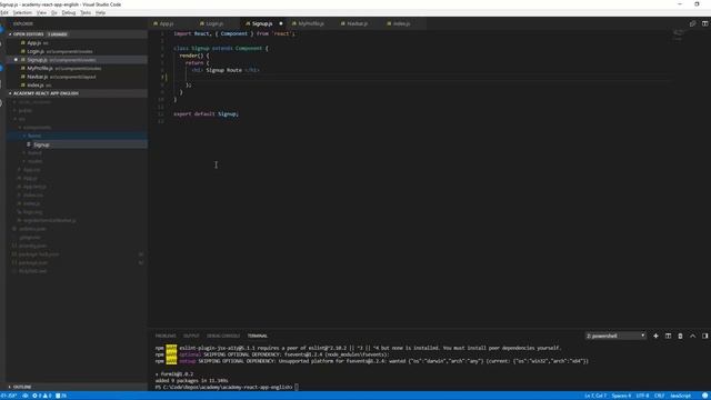 ReactJS Course (in English) - #5 - Introducing Formik смотреть онлайн