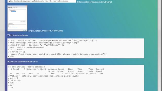 Fix for Octave urlread causing Peer certificate cannot be authenticated with given CA certificat... смотреть онлайн