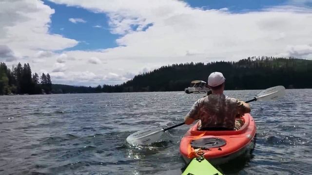 США / НАШЕ ПУТЕШЕСТВИЕ В IDAHO ,ОЗЕРО БЛИЗНЕЦОВ на КАЯКЕ/ ДОМА АМЕРИКАНЦЕВ. смотреть онлайн