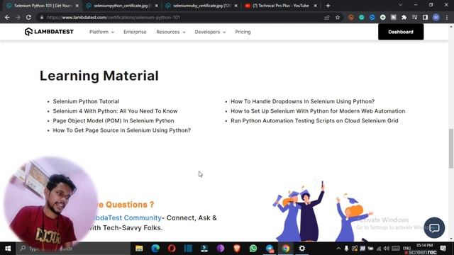 Lambdatest FREE Certifications for Software Testing | Lambdatest | Lambdatest Selenium смотреть онлайн