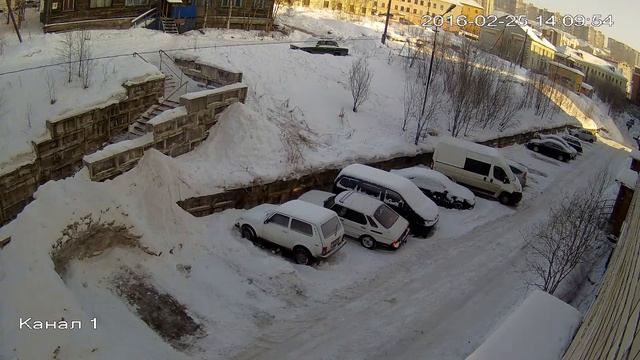 RVi-IPC43L (2.7-12 мм). Демонстрационная запись #3 (Дневная съемка). Www.Video-Murmansk.ru