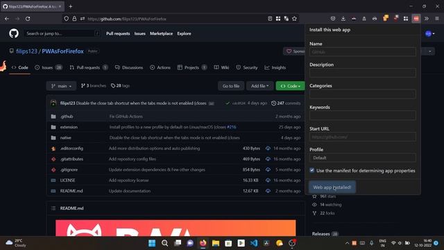 Use Progressive Web Apps (PWAs) in Firefox! | Similar to PWAs in Chrome based browsers смотреть онлайн
