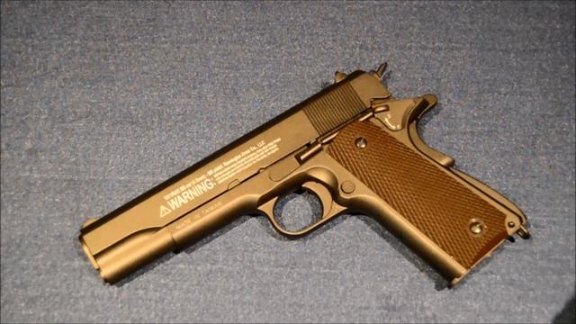 Remington P-1911 RAC 4.5mm Co2 Air Pistol Review смотреть онлайн