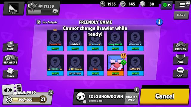 AMONG US IN BRAWL STARS смотреть онлайн