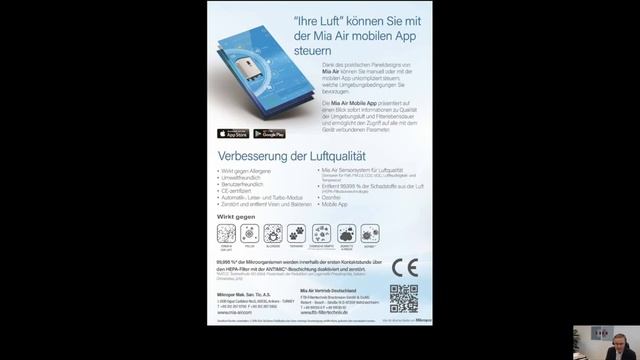 Luftreiniger Mia Air 1 - Vorstellungsvideo Gesamt - Corona Killer смотреть онлайн