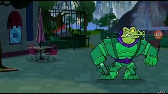 heroes of goo jit zu goo shifters! на русском языке! первая часть. прибытие Рок Джо на землю смотреть онлайн
