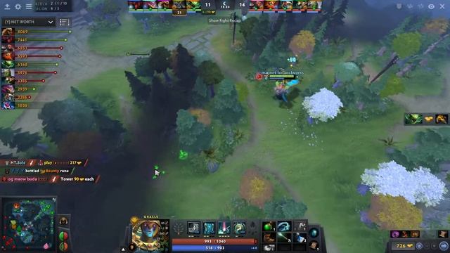 Solo Oracle Hard Support - Dota 2 Patch 7.29C Pro Pub Gameplay смотреть онлайн