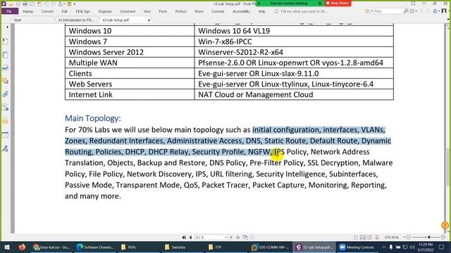 FTD-11:Introduction to Main Lab Topology in EVE-NG. смотреть онлайн