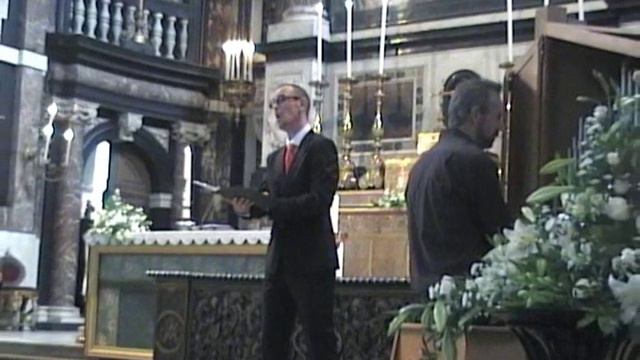 Christiaan d'Hooghe altus sings "Vergin, tutto amor..' by Francesco Durante. смотреть онлайн