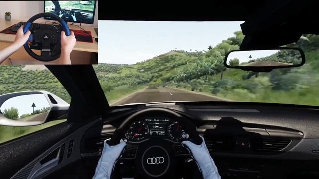 Audi RS6 Avant - Assetto Corsa - Union Island - Thrustmaster T150 | Gameplay смотреть онлайн
