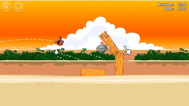 Angry birds mega mix beach gameplay смотреть онлайн