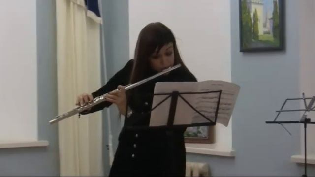 J. Gade "Tango Fantasia" Natalia Osipova (flute), Aigul Buharova(piano) смотреть онлайн