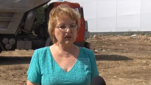 Строительство торгово-развлекательного комплекса «Тарелка» идет, согласно графику смотреть онлайн