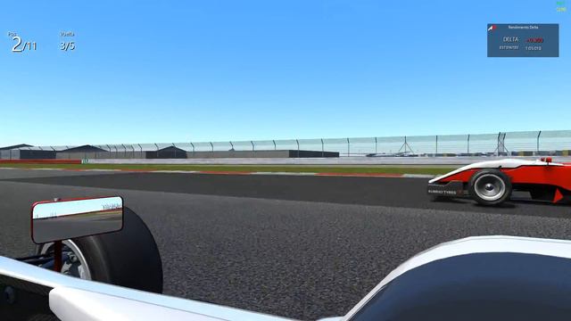 [ASSETTO CORSA] Sprint race in Silverstone International - Tatuus Formula Abarth смотреть онлайн