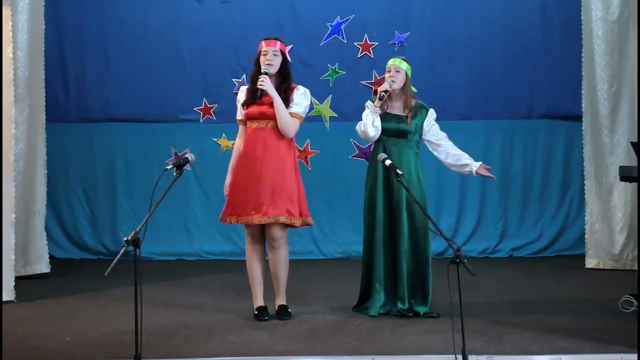 "Кайлинская СОШ" песня"Перевоз Дуня держала" смотреть онлайн