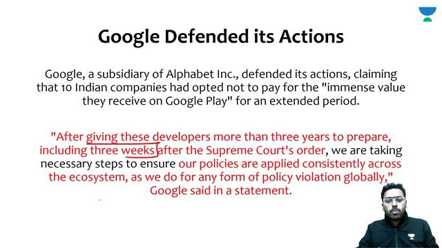 India Blasts Google. App Delisting Not Permitted. Big Tech cannot Dictate Policies for India смотреть онлайн