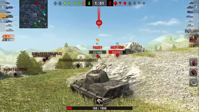 WoT Blitz - LOWE Обзор ТАНКА Стоит Покупать? Танк ЛЕВА за 5000 Золота СУПЕР Скидка на ТАНКИ смотреть онлайн
