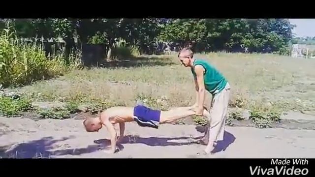 Сальто с положения лёжа. Паркурчик. Любители Экстрима™®