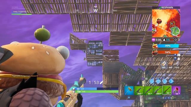 Food fight insane game FORTNITE BATTLE ROYAL смотреть онлайн