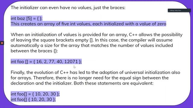 C++ Session #8: Arrays смотреть онлайн