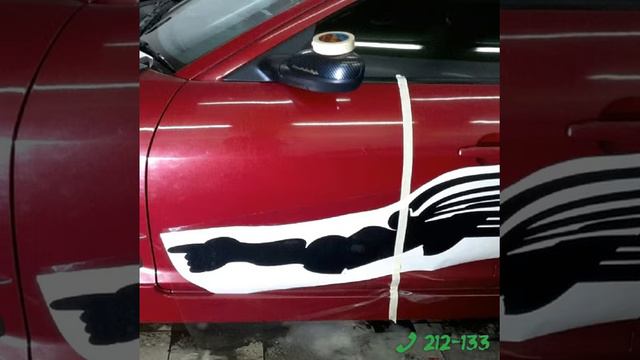 Наклейки на авто любой сложности в Магадане